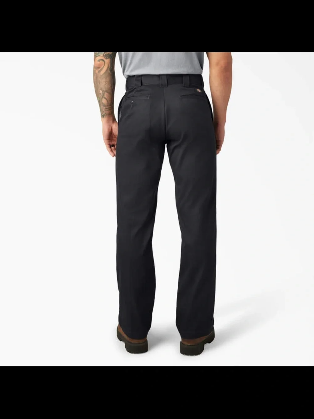 Dickies Mens 874F Classic Flex Original Fit Work Straight Leg Pants  BLK 32X32